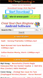 Mobile Screenshot of mp3songsdownload.in